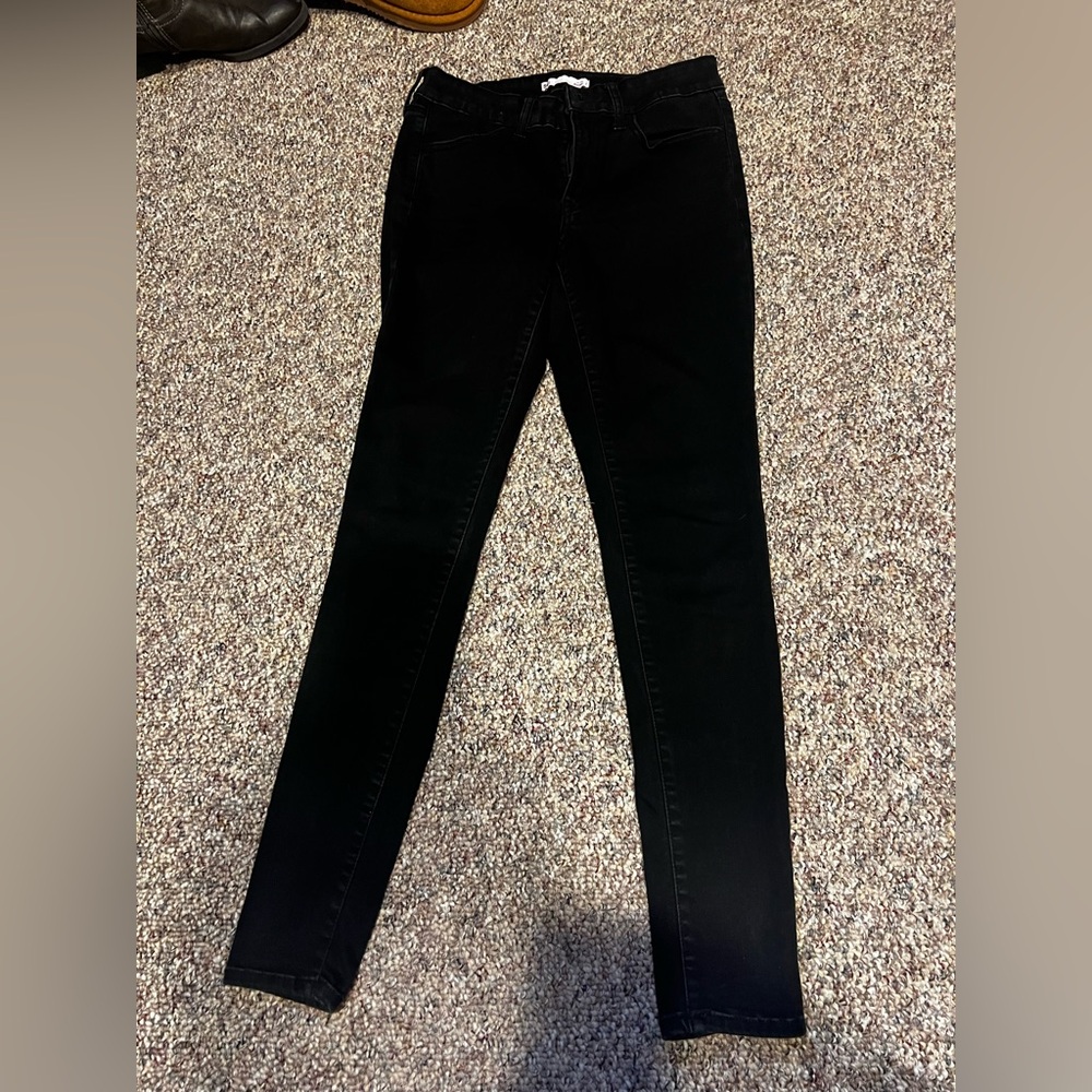 Sol Black Low Rise Jeggings